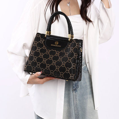 🔥🔥Hot! New Year Sale🔥🔥Women’s Luxury 3-Compartment Handbag with Shoulder Strap