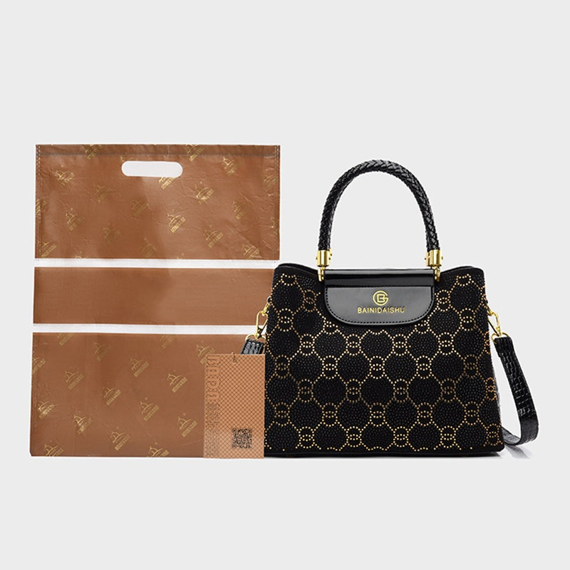 🔥🔥Hot! New Year Sale🔥🔥Women’s Luxury 3-Compartment Handbag with Shoulder Strap