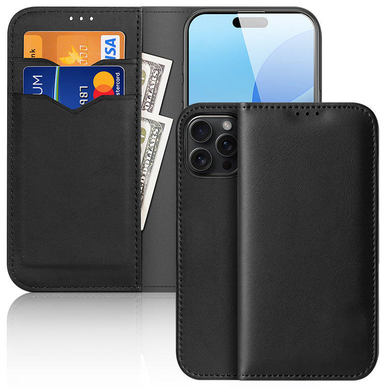 🔥2025 Hot Sale😍Portable Dual Card Wallet Flip Phone Case