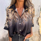 🔥2025 New Arrival - 50% OFF🎉Women's Leopard Print Button Down Shirt