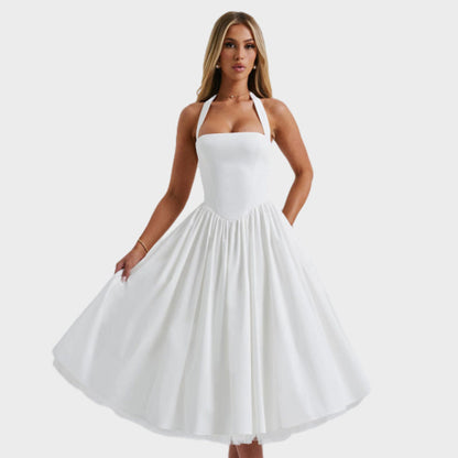 🔥2025 Hot Sale😍Women’s Halter Neck Party Dress✈️Free Shipping