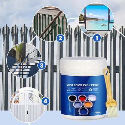 🔥 Hot sale 50% OFF🔥Weatherproof Rust Converter Paint for Metal