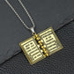 Vintage Bible Pendant Necklace