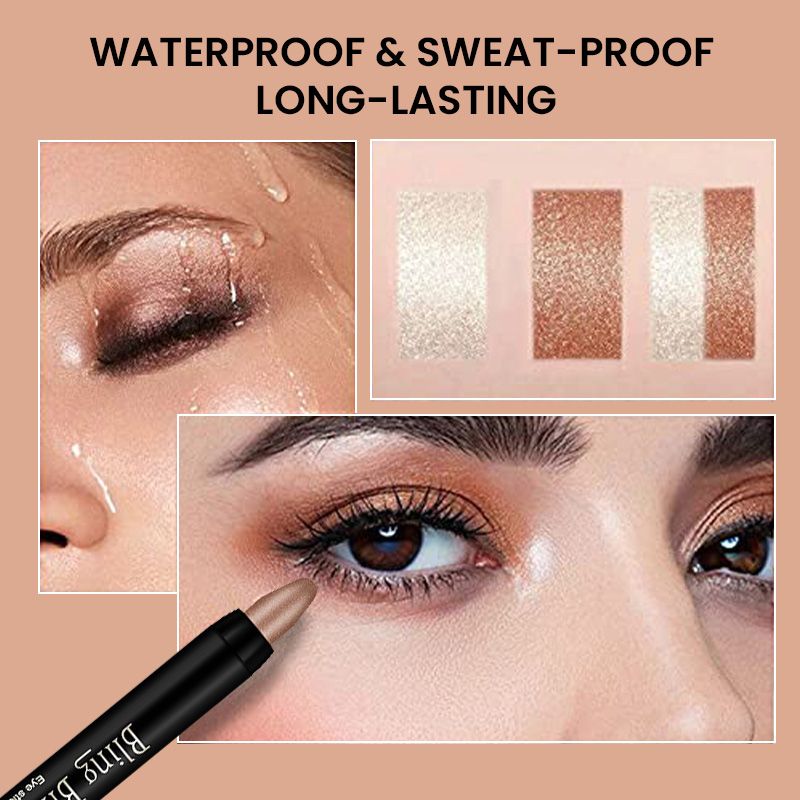 ✨ Waterproof Eyeshadow Shimmer Stick