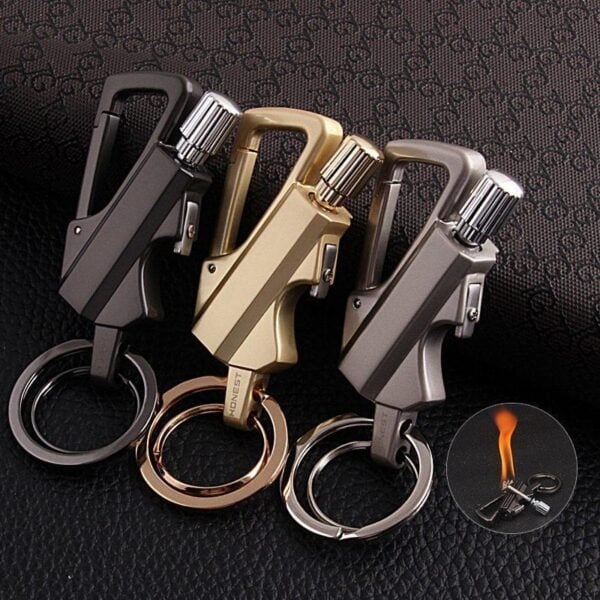 ✨LAST DAY 49% OFF - Permanent Match Infinity Lighter with Multitool Keychain Bottle Opener
