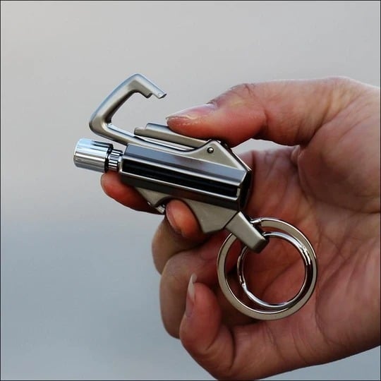 ✨LAST DAY 49% OFF - Permanent Match Infinity Lighter with Multitool Keychain Bottle Opener