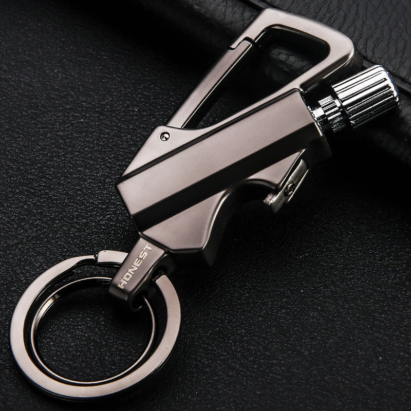 ✨LAST DAY 49% OFF - Permanent Match Infinity Lighter with Multitool Keychain Bottle Opener