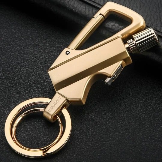 ✨LAST DAY 49% OFF - Permanent Match Infinity Lighter with Multitool Keychain Bottle Opener