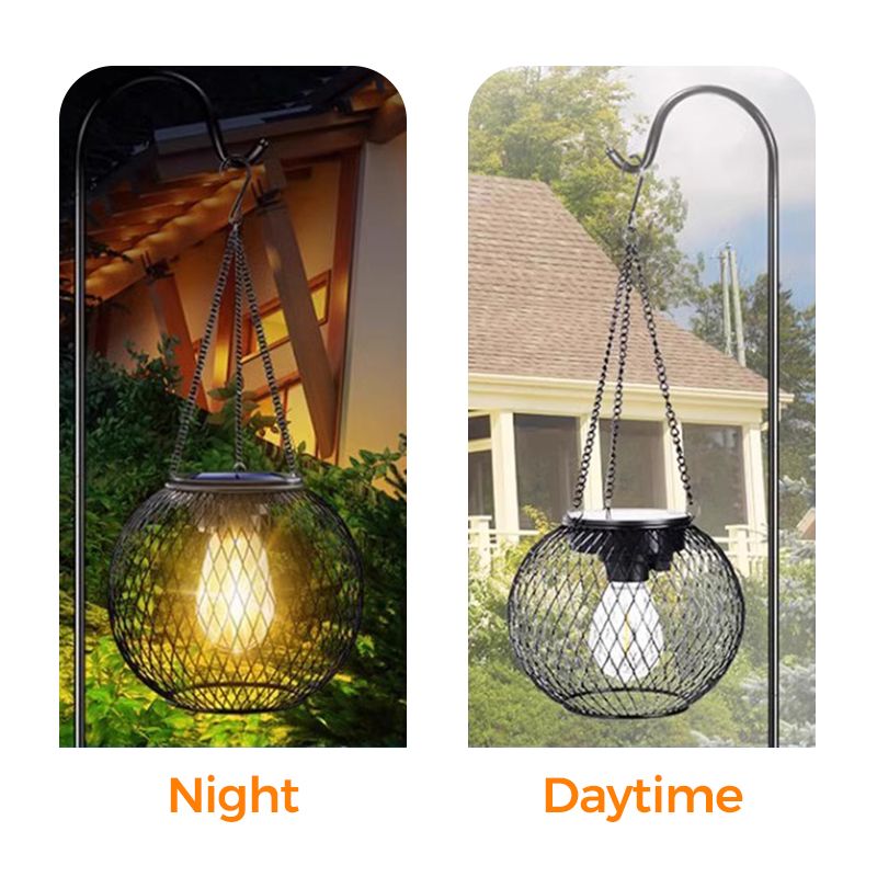 🎅Christmas Sale: 50% Off-💡🌟Retro Metal Solar Lanterns