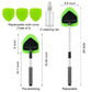 🔥Microfiber Car Windshield Cleaning Tool with Extendable Handle