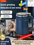 🍵Time-limited Special⏰Large Capacity Electric High Speed Crushing and Grinding Cup 🫘