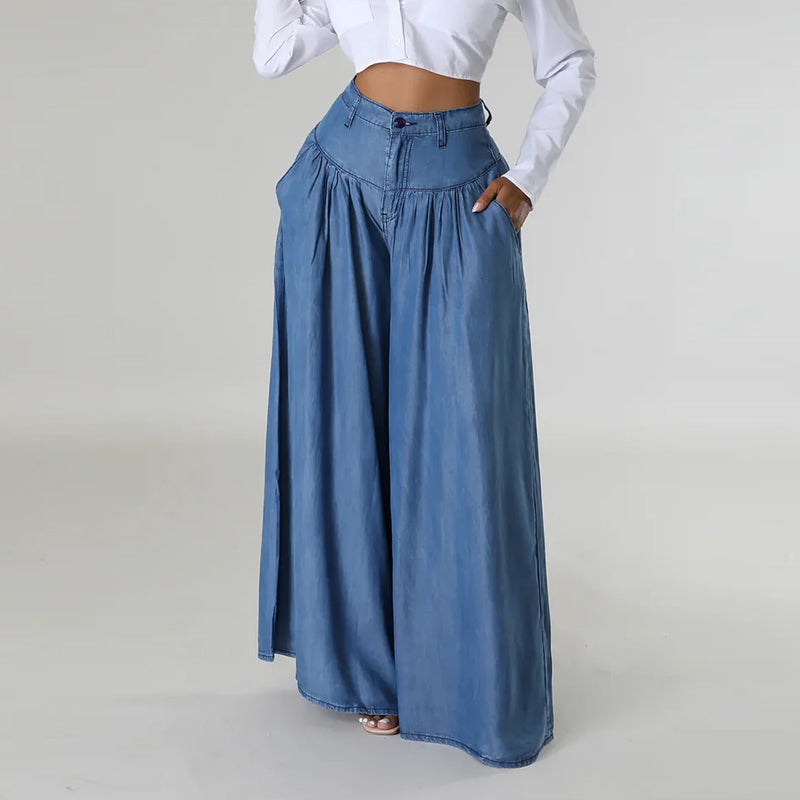 🌸NEW HOT SALE✨ Women's High-Waisted Wide-Leg Pants – Chic & Effortless Elegance! 💃