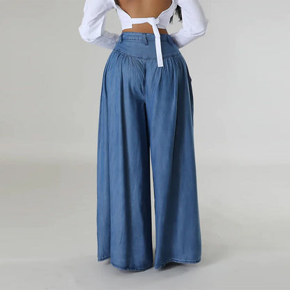 🌸NEW HOT SALE✨ Women's High-Waisted Wide-Leg Pants – Chic & Effortless Elegance! 💃