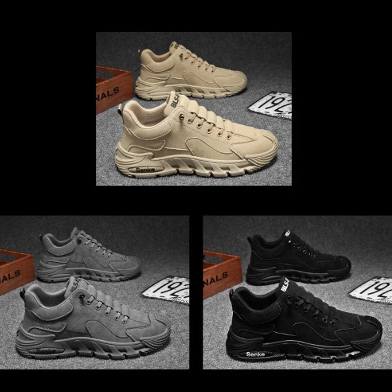 ☄️Spring Specials🎉Men's Thick Sole Non-Slip Casual Walking Shoes