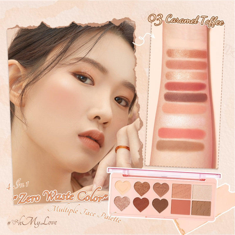 🎉Hot Sale 49% OFF💝Multifunction Blush & Highlight Eyeshadow Palette
