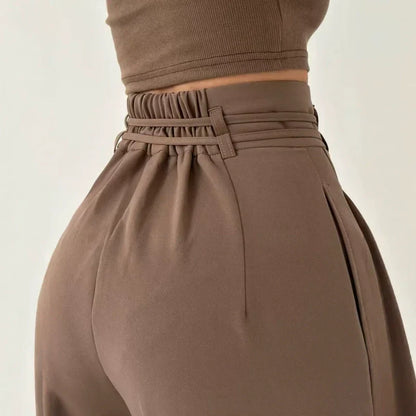 🌸NEW HOT SALE✨ Elegant & Comfy! 🌟 High-Waist Straight-Leg Pants – Perfect Fit for Every Occasion! 💃