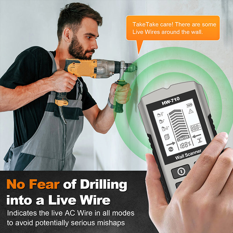 🔥HOT SALE 50% OFF🔥💯Multifunctional Handheld Metal & Wall Detector