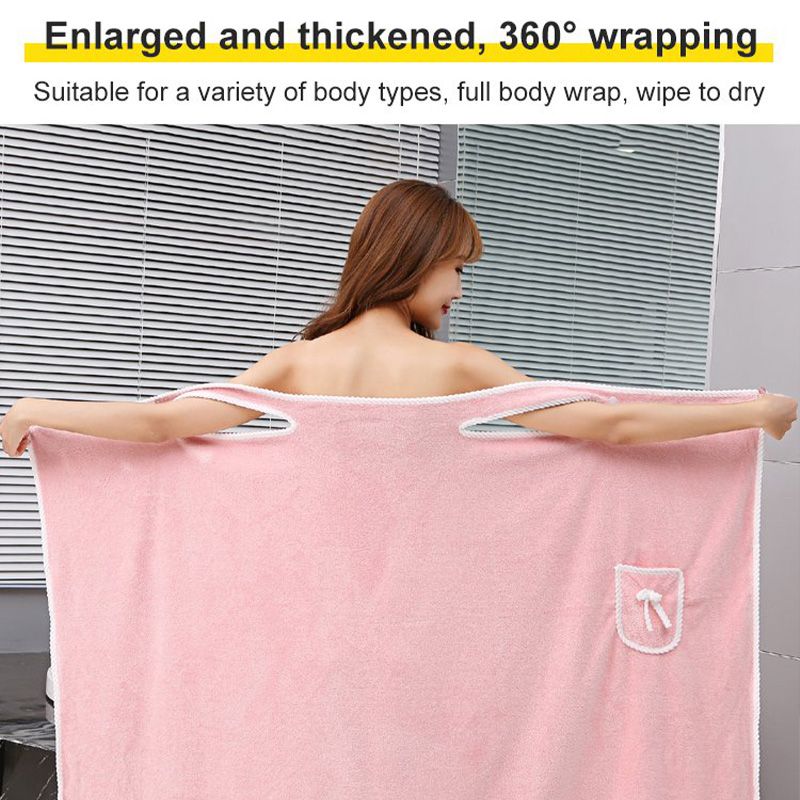 🔥A Perfect Gift For Women🔥Women's Solid Color Coral Fleece Bathrobe