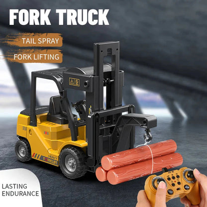 🔥Limited Time 50% Off 🔥Kids RC Forklift with Lights Music Spray⏰Free shipping