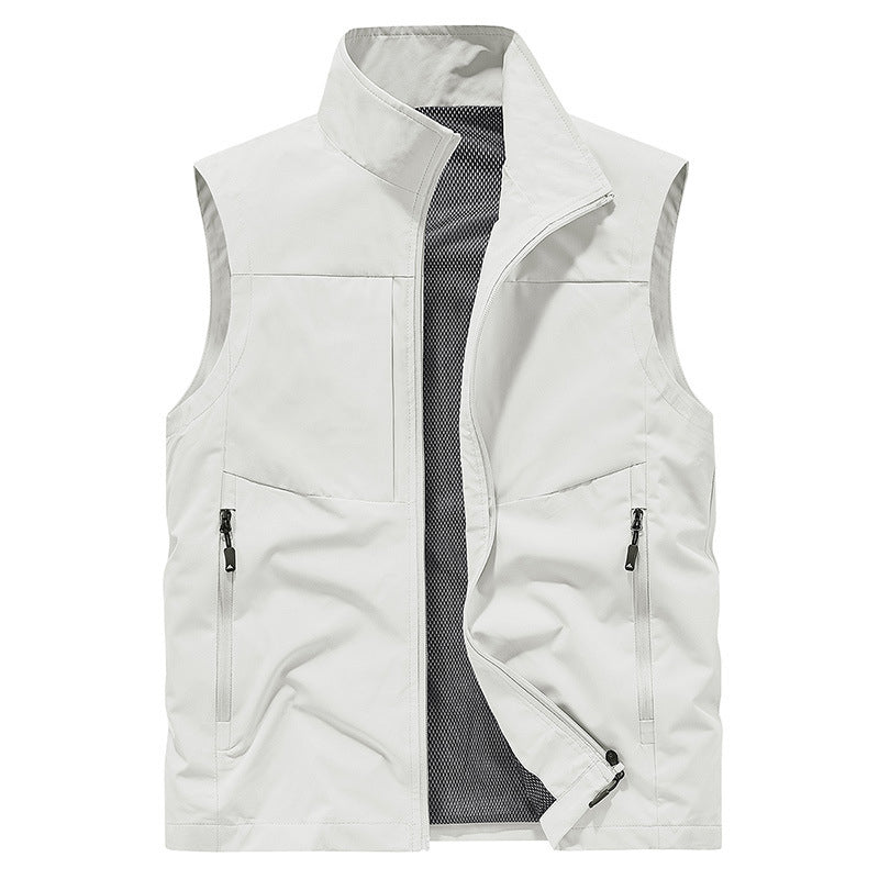 🔥NEW HOT SALE💥Men's Comfortable Quick-Dry Vest with Pockets