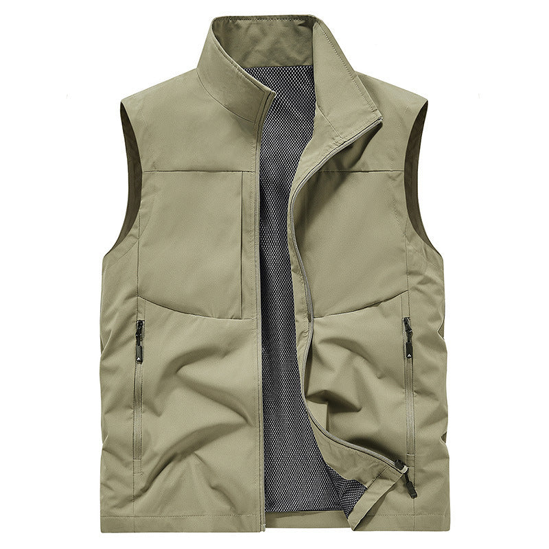 🔥NEW HOT SALE💥Men's Comfortable Quick-Dry Vest with Pockets