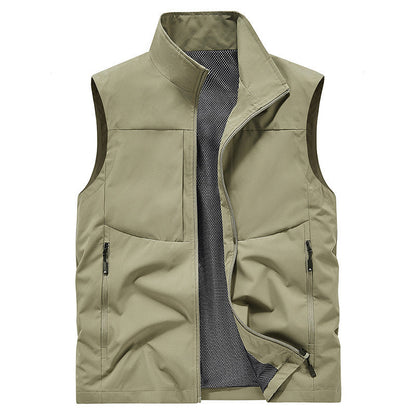🔥NEW HOT SALE💥Men's Comfortable Quick-Dry Vest with Pockets