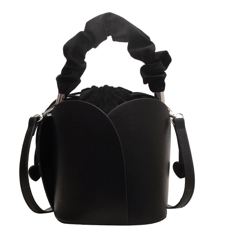 🎁Hot sale 49% OFF✨ Handmade PU Leather Drawstring Bucket Bag – Stylish & Versatile! 👜