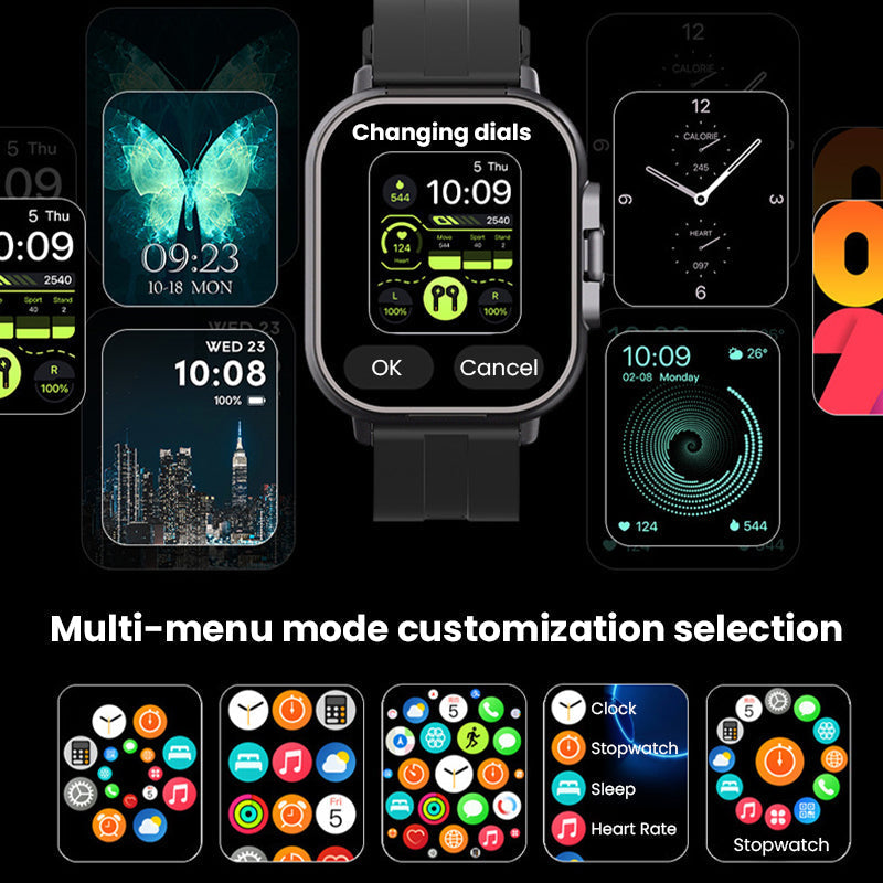🔥2025 New Hot Sale🔥 2-in-1 Bluetooth Earphones Smartwatch ✈️ Free Shipping