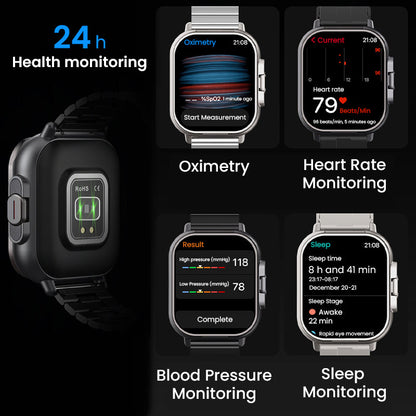 🔥2025 New Hot Sale🔥 2-in-1 Bluetooth Earphones Smartwatch ✈️ Free Shipping
