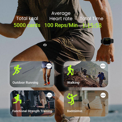 🔥2025 New Hot Sale🔥 2-in-1 Bluetooth Earphones Smartwatch ✈️ Free Shipping