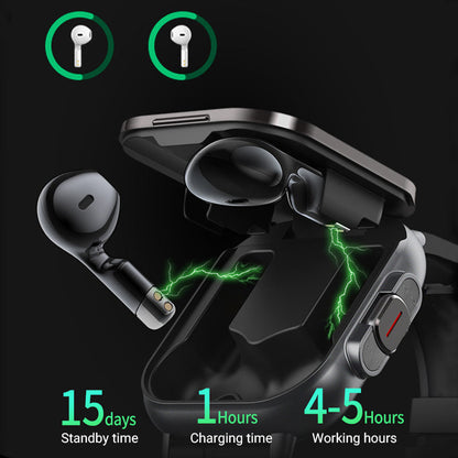 🔥2025 New Hot Sale🔥 2-in-1 Bluetooth Earphones Smartwatch ✈️ Free Shipping
