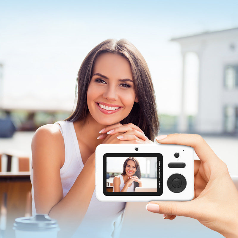 🔥NEW HOT SALE💥10000 mAh Power Bank Camera 2 in 1 ✈️ Free Shipping