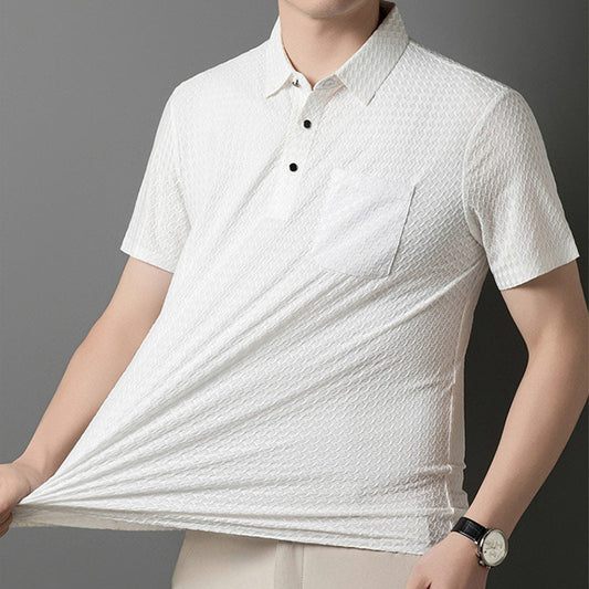 🎉Men's Textured Short Sleeve Shirt🎉 - Buy 2 Get Free Shipping