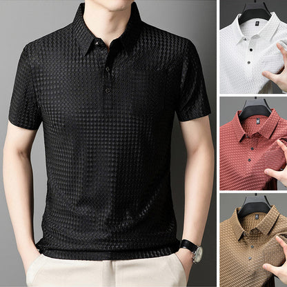 🎉Men's Textured Short Sleeve Shirt🎉 - Buy 2 Get Free Shipping
