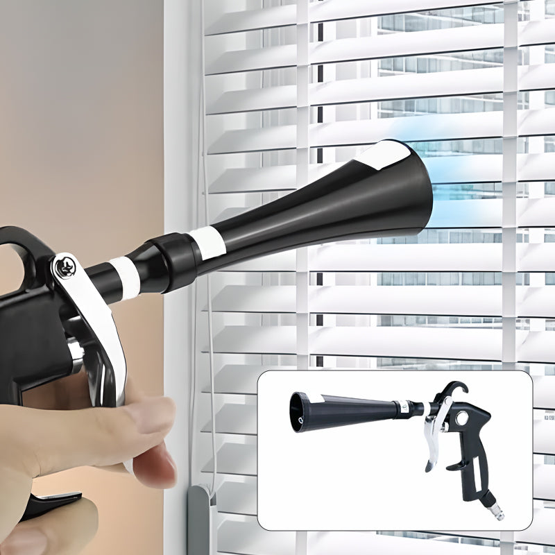 🔥Hot Sale🔥Air Blow Gun Car Interior Cleaning Gun High Pressure Car Detailing Cleaning Tool with Nozzle and Auto Detailing Dusting Brush✈️Free Shipping