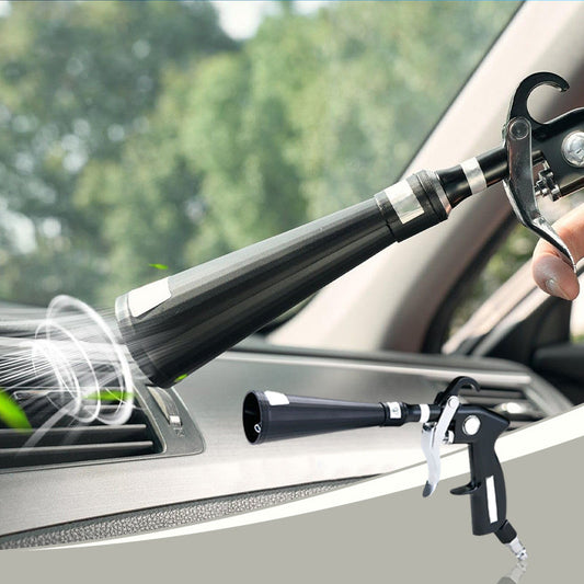 🔥Hot Sale🔥Air Blow Gun Car Interior Cleaning Gun High Pressure Car Detailing Cleaning Tool with Nozzle and Auto Detailing Dusting Brush✈️Free Shipping