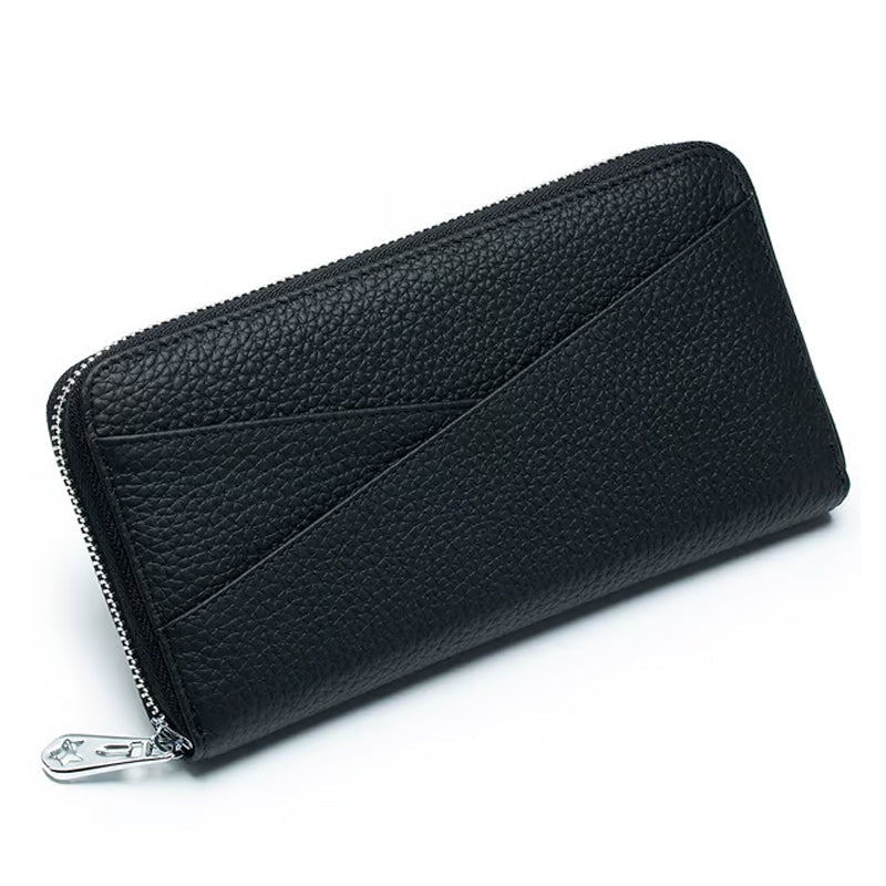 🔥Exclusive 2025 Luxury Sale✨RFID Blocking Anti-Theft PU Leather Wallet – Secure & Stylish! 🛡️💼