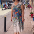 ✨Hot Sale 49% Off🌸Women's Printed Flowy V-neck Dress
