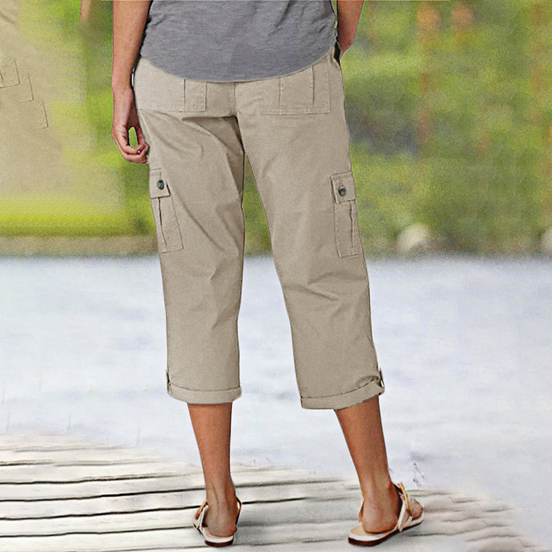 ⏳Time-Limited Special⏰Women's High Elasticity Multi-pocket Casual Shorts