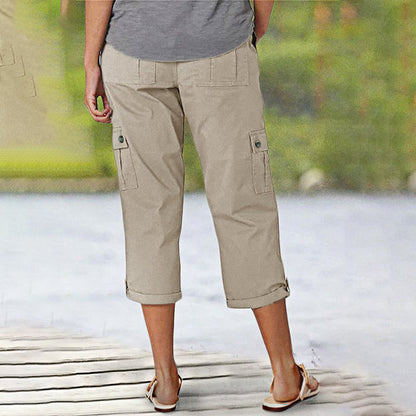 ⏳Time-Limited Special⏰Women's High Elasticity Multi-pocket Casual Shorts