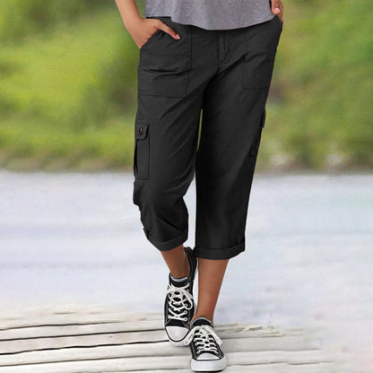 ⏳Time-Limited Special⏰Women's High Elasticity Multi-pocket Casual Shorts