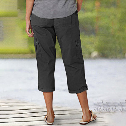 ⏳Time-Limited Special⏰Women's High Elasticity Multi-pocket Casual Shorts
