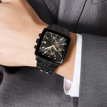 ⌚ 50% Off High-End Business Watches 💎 Men’s Multifunctional Waterproof Quartz Watch