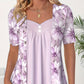 ✨Hot Sale 49% Off🌸Women's Irregular Floral Patchwork Top
