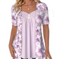 ✨Hot Sale 49% Off🌸Women's Irregular Floral Patchwork Top