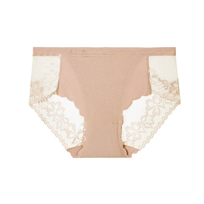 💥Buy 3 get 2 free💕Women’s Sexy Floral Lace Mesh Briefs