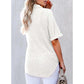 ✨Hot Sale 49% Off🌸Women's Lapel Loose Short Sleeve Top