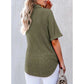 ✨Hot Sale 49% Off🌸Women's Lapel Loose Short Sleeve Top