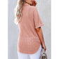 ✨Hot Sale 49% Off🌸Women's Lapel Loose Short Sleeve Top