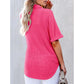 ✨Hot Sale 49% Off🌸Women's Lapel Loose Short Sleeve Top